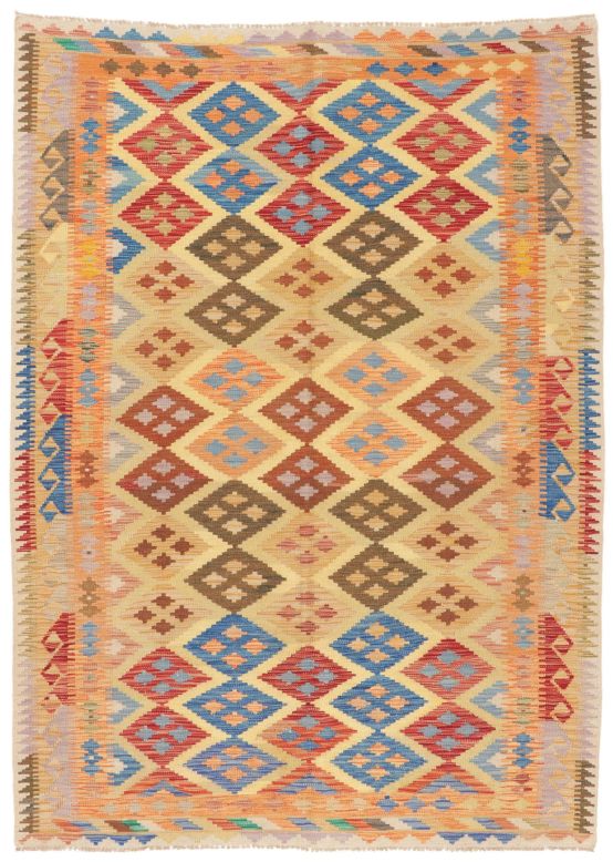 Tapis tissé à plat Kilim Afghan