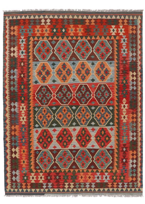 Tapis tissé à plat Kilim Afghan