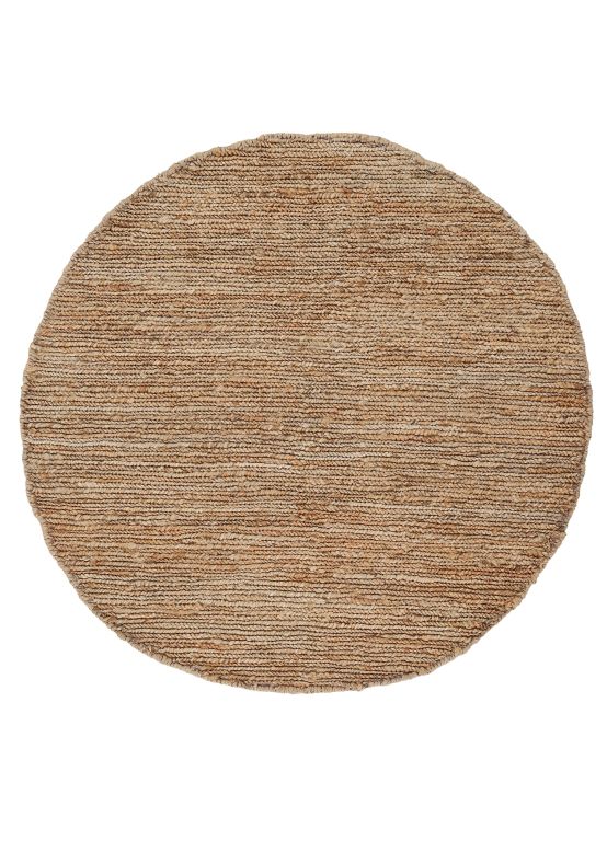 Tapis de Jute Nala ronde Beige