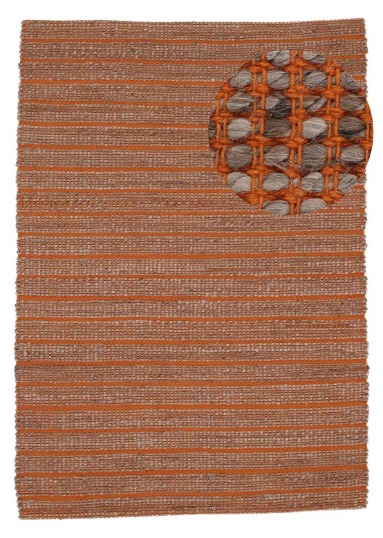 Tapis de Jute Lara Orange