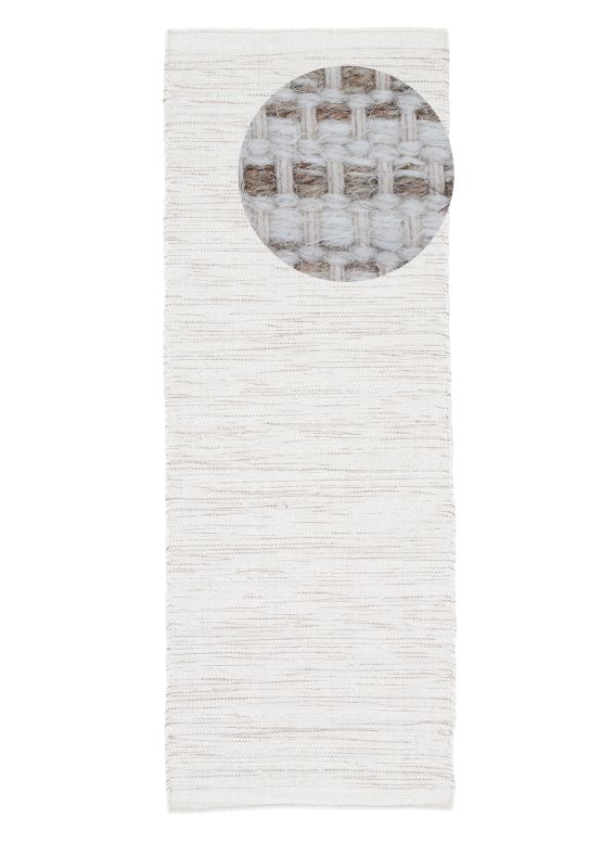 Tapis de laine Mona Crème