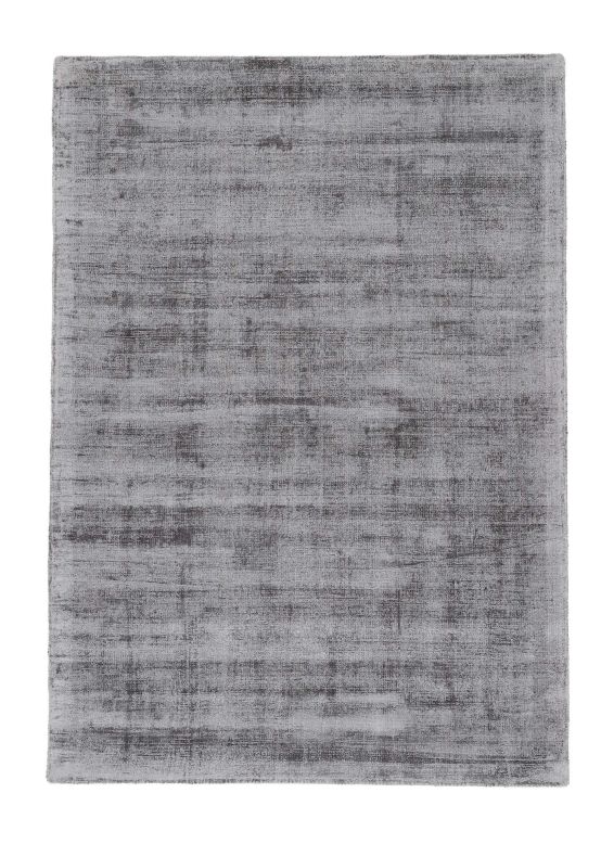 Tapis en viscose Ava Gris clair