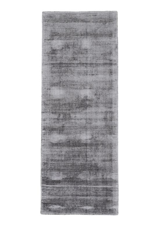 Tapis en viscose couloir Ava Gris clair