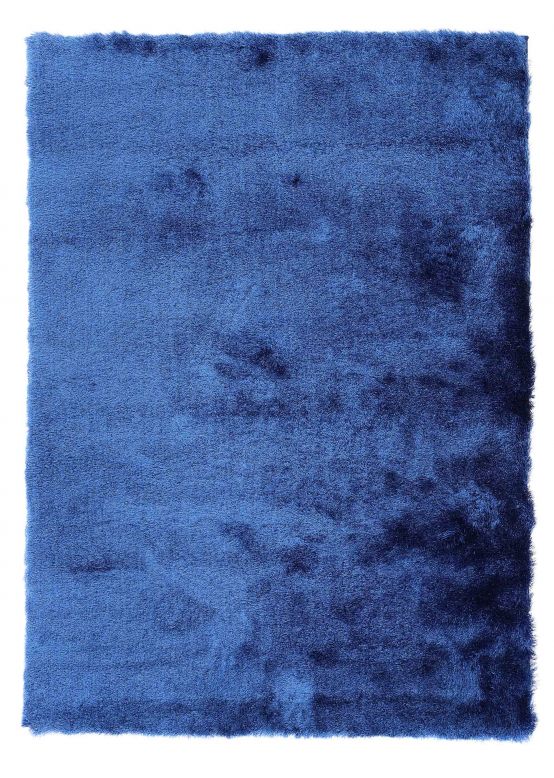 Tapis à poils longs Breeze Bleu