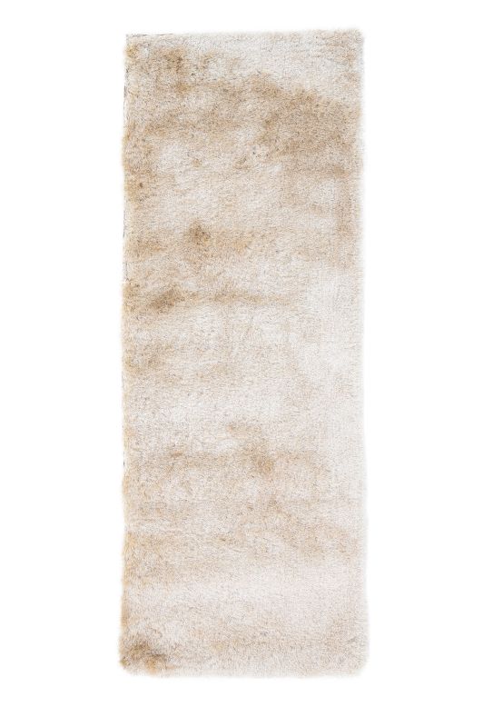 Tapis à poils longs Breeze couloir Crème