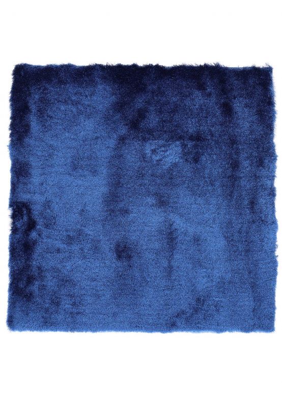 Tapis à poils longs Breeze Bleu