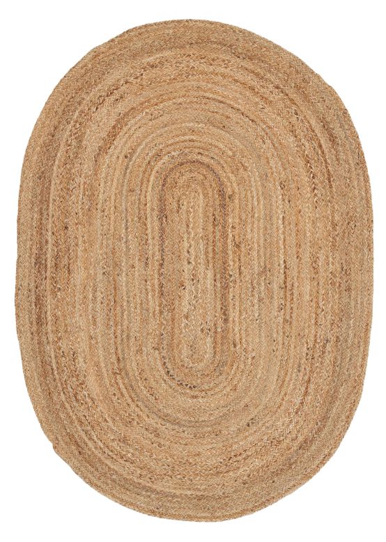 Tapis de Jute Nele Ovale Beige