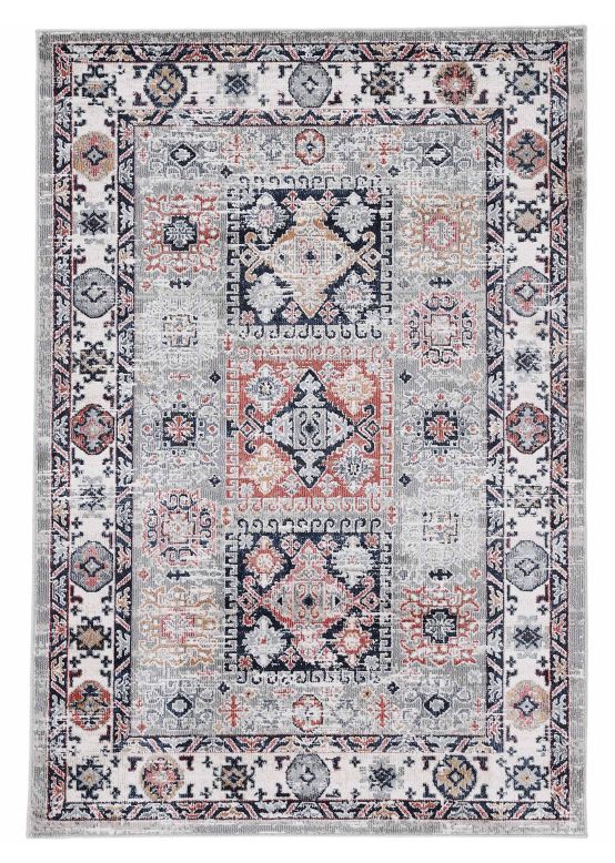 Tapis Kazach Gris clair