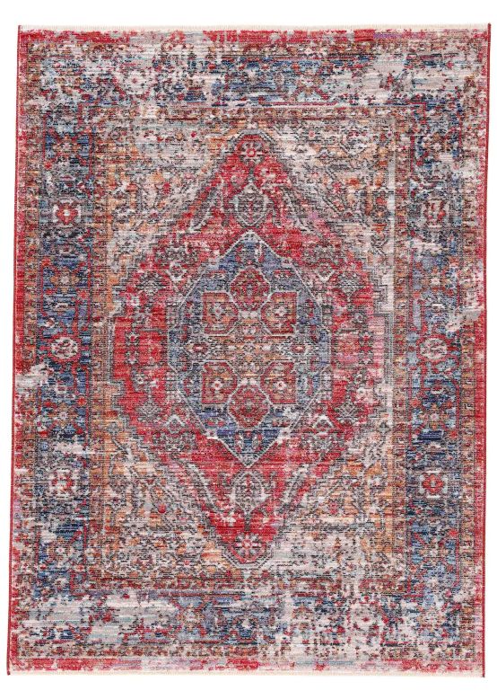 Tapis Vintage Phoenix Rouge