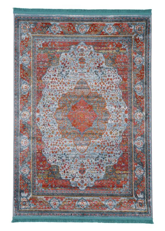 Tapis Vintage Desna Bleu