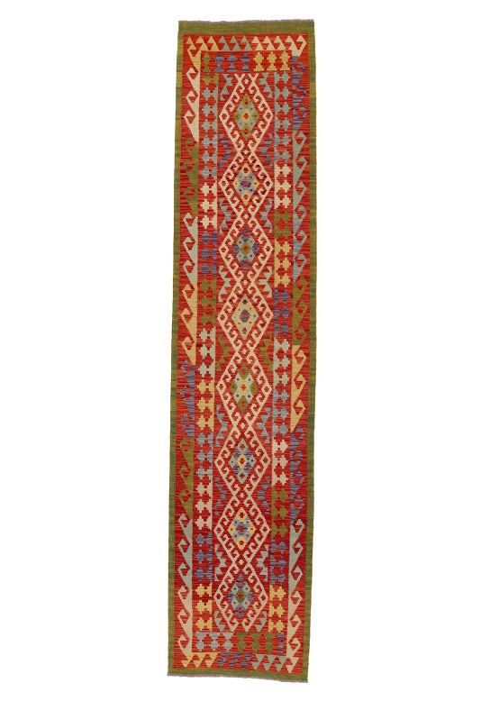 Tapis tissé à plat Kilim Afghan