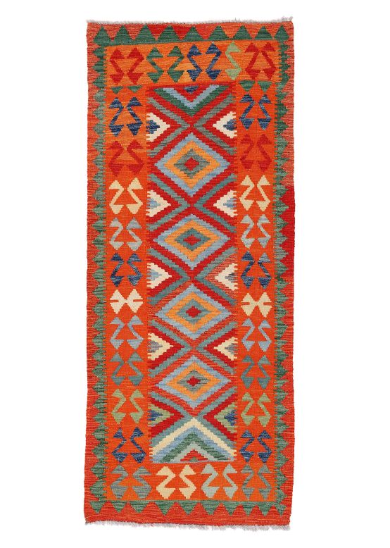 Tapis tissé à plat Kilim Afghan