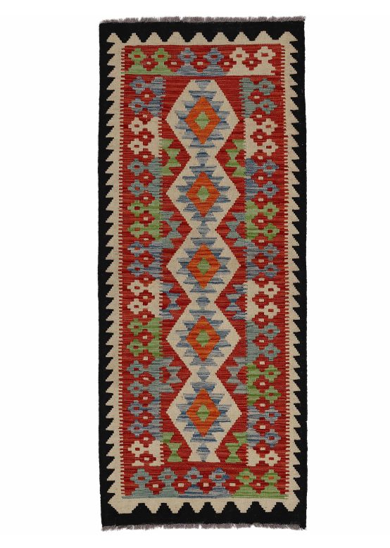 Tapis tissé à plat Kilim Afghan