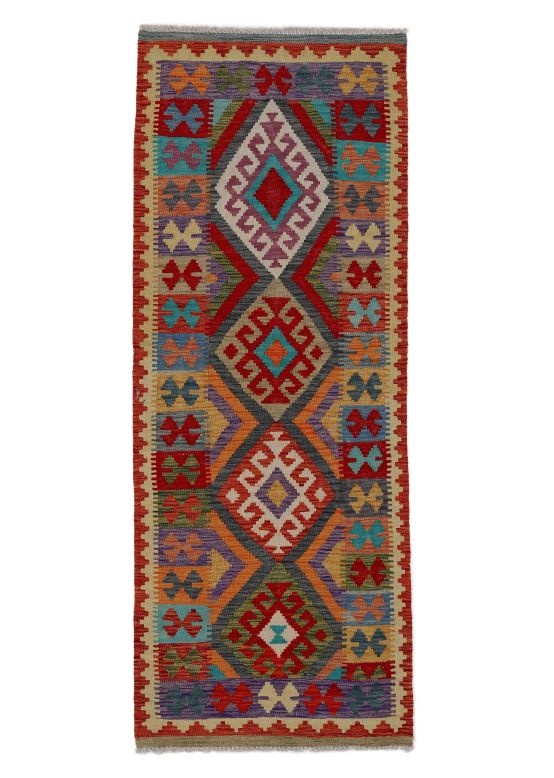 Tapis tissé à plat Kilim Afghan