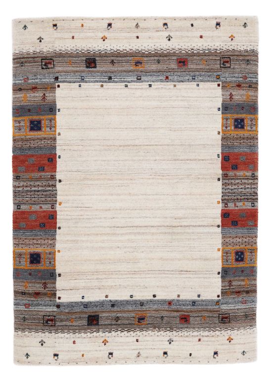 Tapis de laine Gabbeh Vida Beige