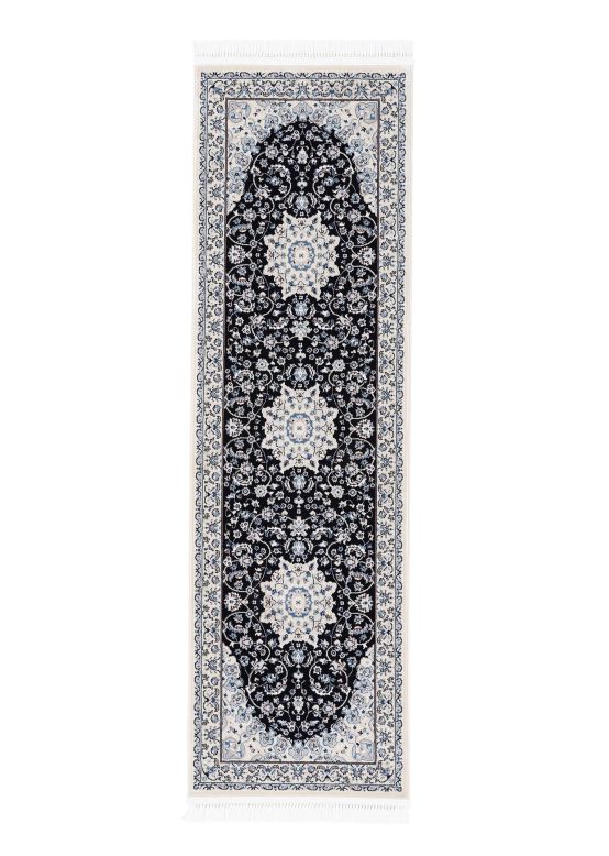 Tapis couloir Nain Diane Bleu foncé