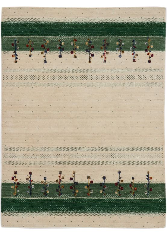 Tapis de laine Loom Lori Vert