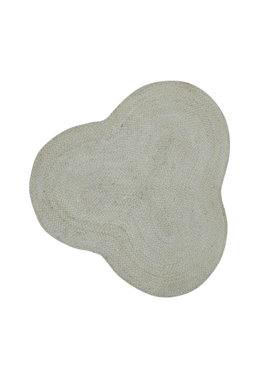 Tapis de Jute Alia Blanc