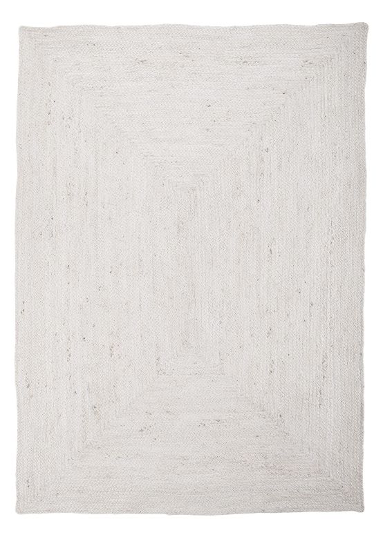 Tapis de Jute Nele Blanc