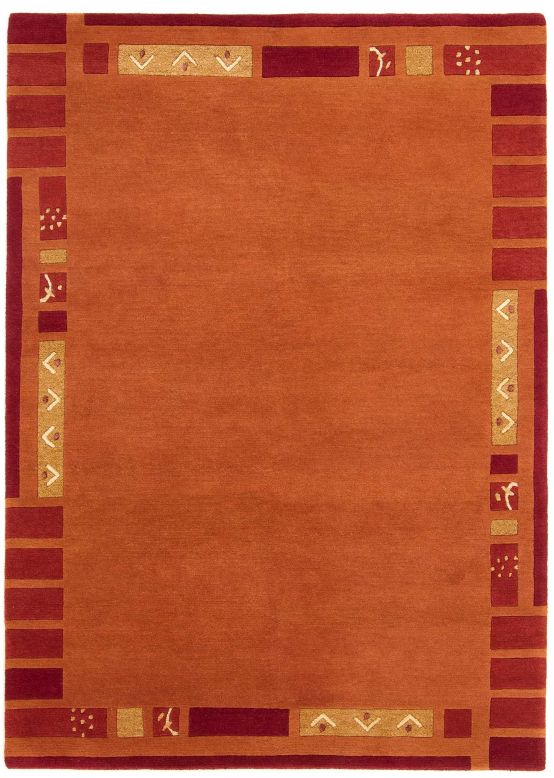 Tapis de laine Nepal Jaipur Argent