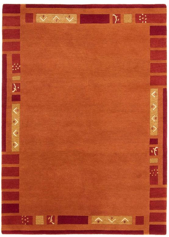 Tapis de laine Nepal Jaipur Argent